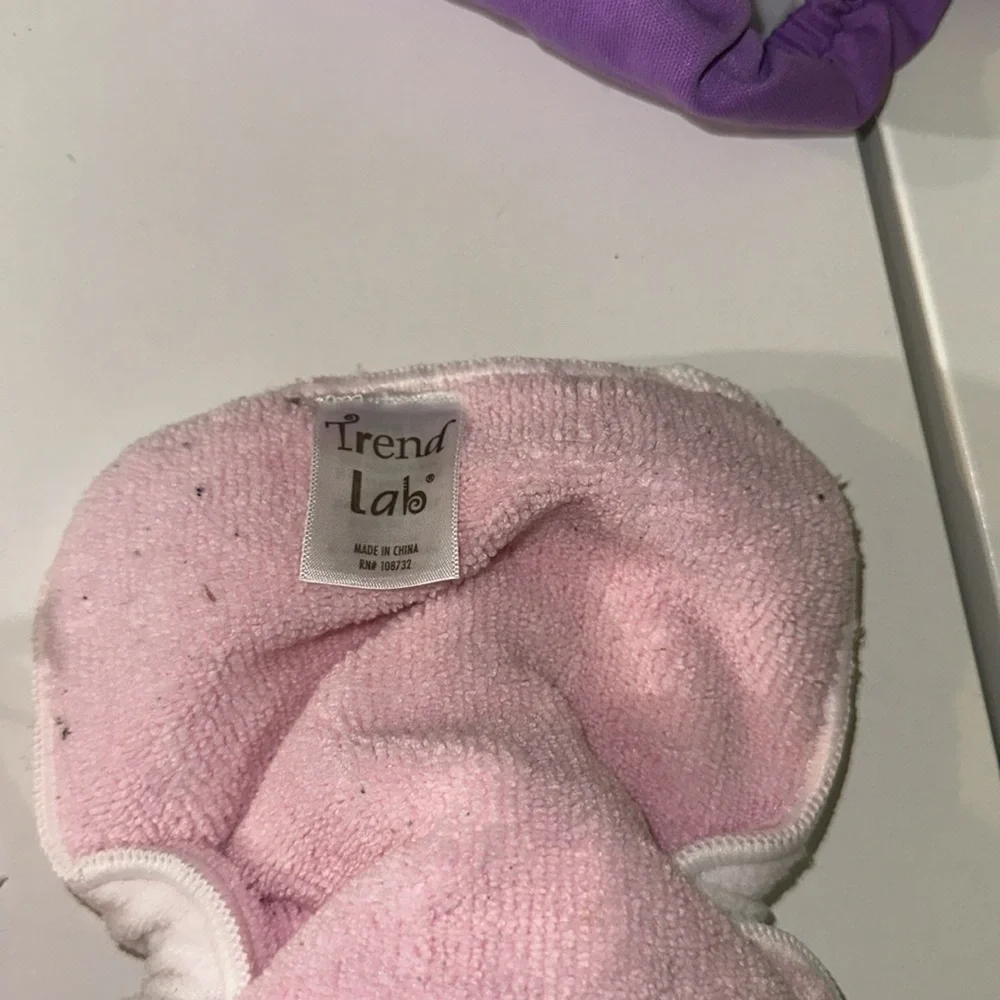 Trend lab cloth diaper with 3 inserts